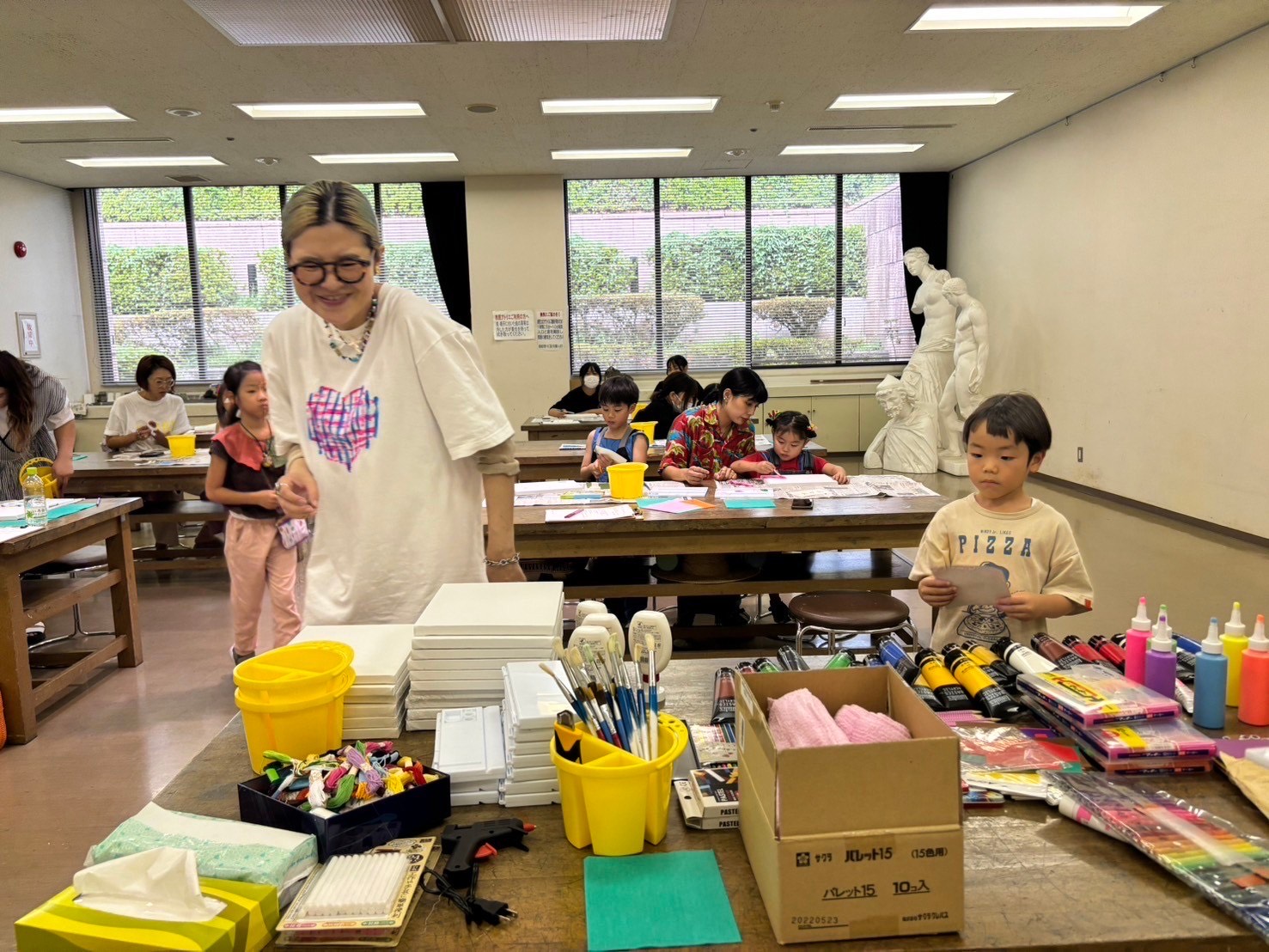 レポート：芸術体験ワークショップ #夏休み宿題企画 『”おかしい” が たのしい』